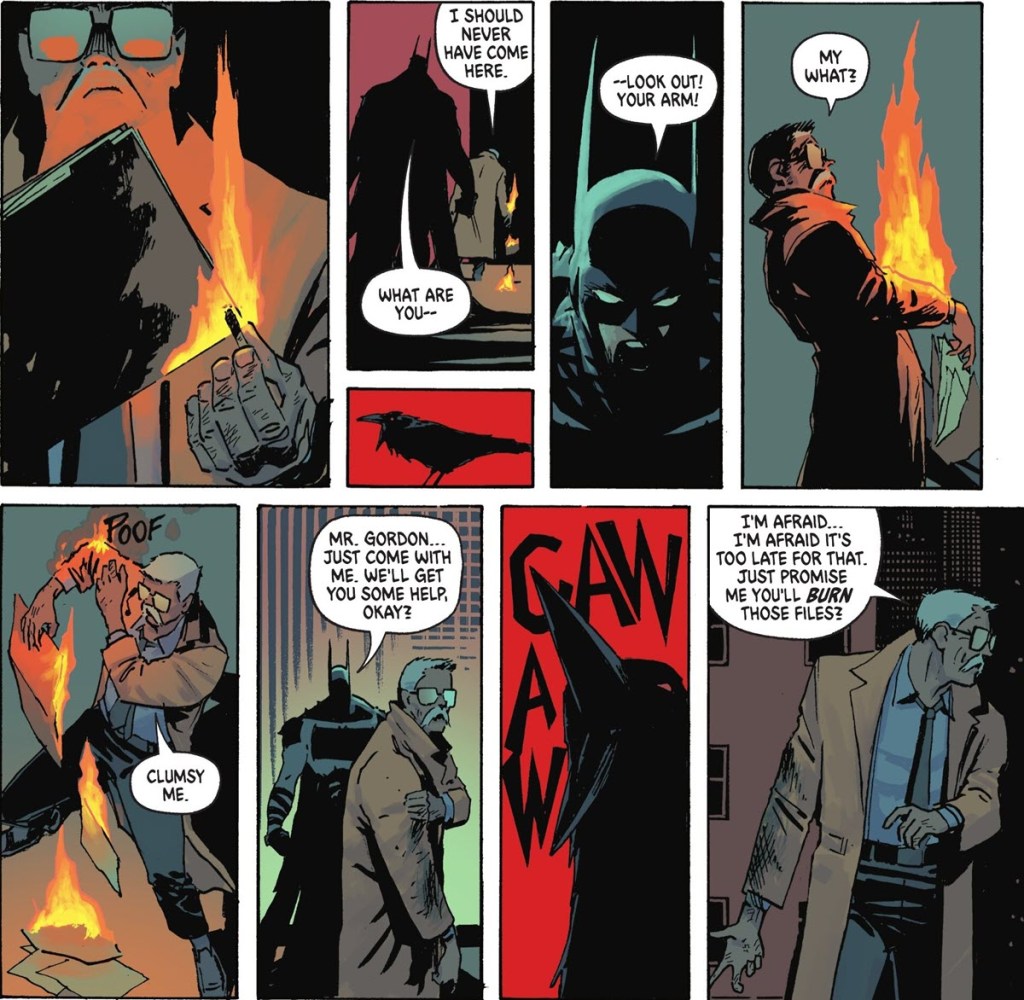 Jim Gordon has panic attack in Absolute Batman #19