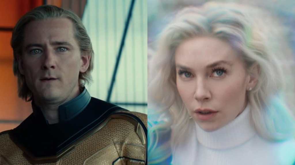 Lewis Pullman in Thunderbolts and Vanessa Kirby in The Fantastic Four.