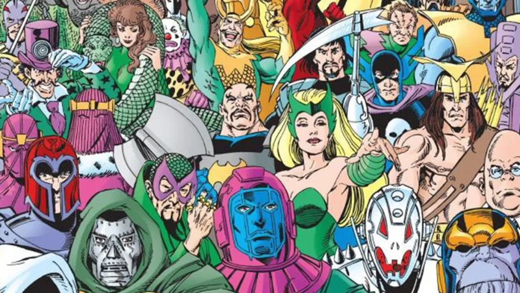 Marvel Comics Avengers Enemies by George Perez