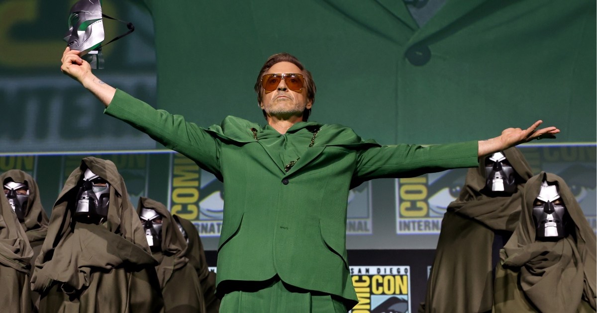 Robert Downey Jr.'s Doctor Doom Art With Many Avengers Easter Eggs - Comic Book Movies and Superhero Movie News