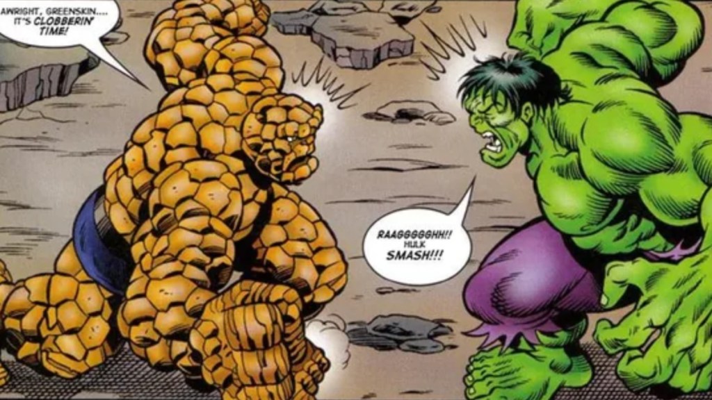 Scrapped Hulk vs. Thing Spin-off Plans Revealed by OG Fantastic Four Star