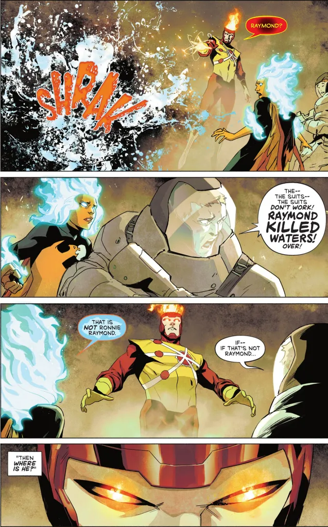 New Firestorm Kills Soldier in Fury of Firestorm #1