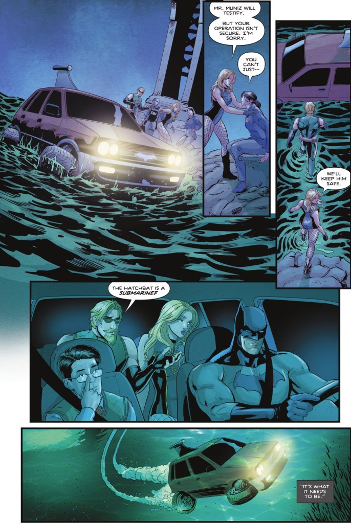 New Hatchback Batmobile is a submarine in Detective Comics #1108