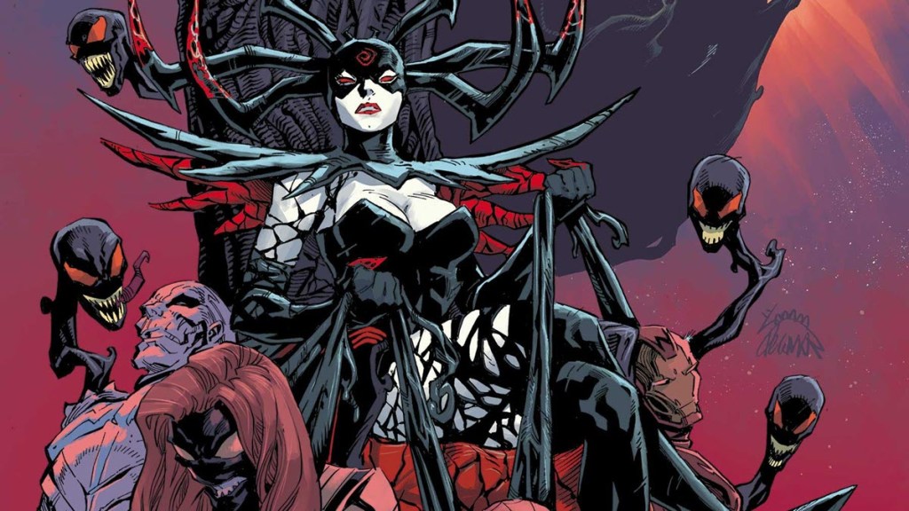 Queen in Black #1 cover by Ryan Stegman cropped