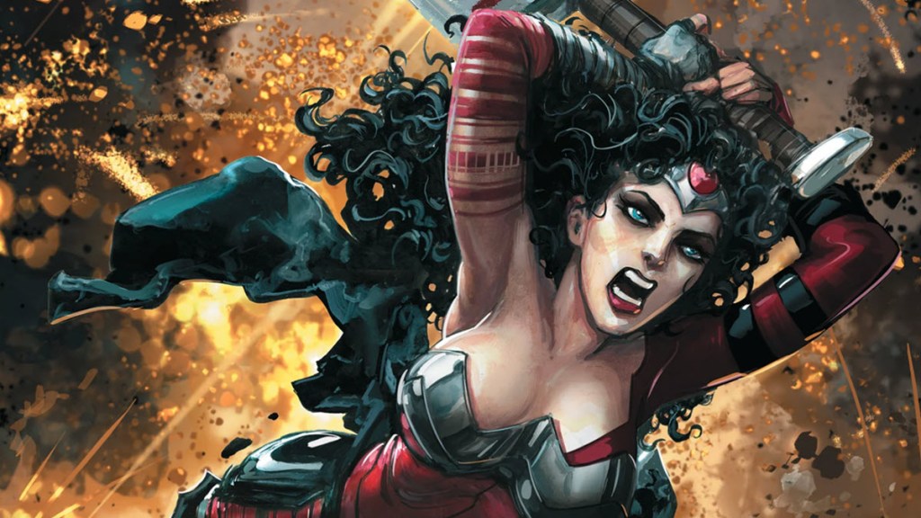 Absolute Wonder Woman #20 cover by Clayton Crain