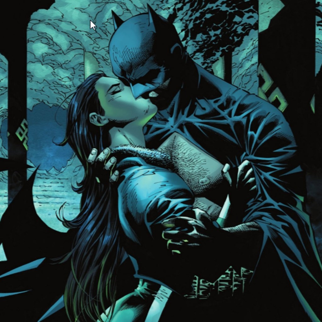 Batman kisses Talia in Hush 2 Part 6