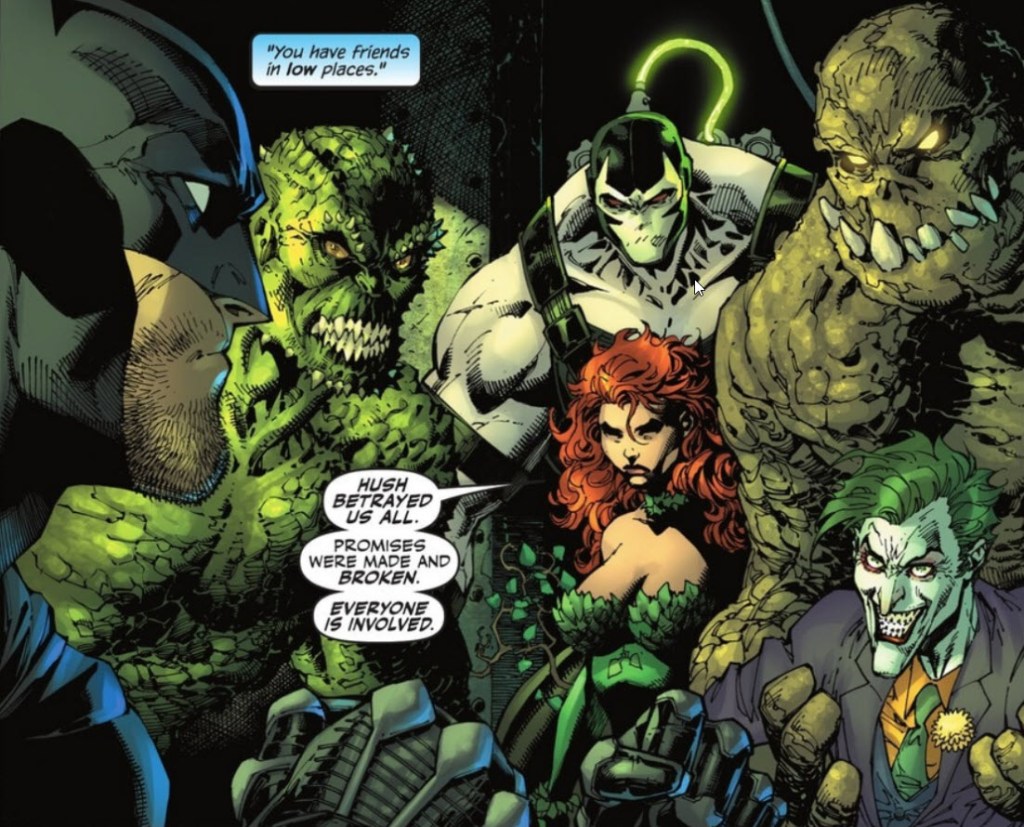 Batman meets his enemies in Hush 2 Part 6