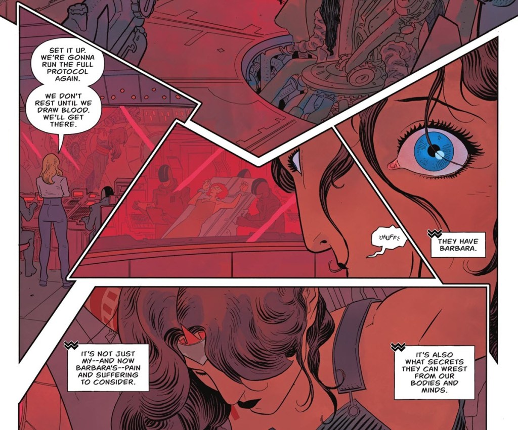 Diana and Barbara Captive in Absolute Wonder Woman #20