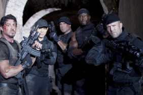 Sly Stallone in The Expendables.