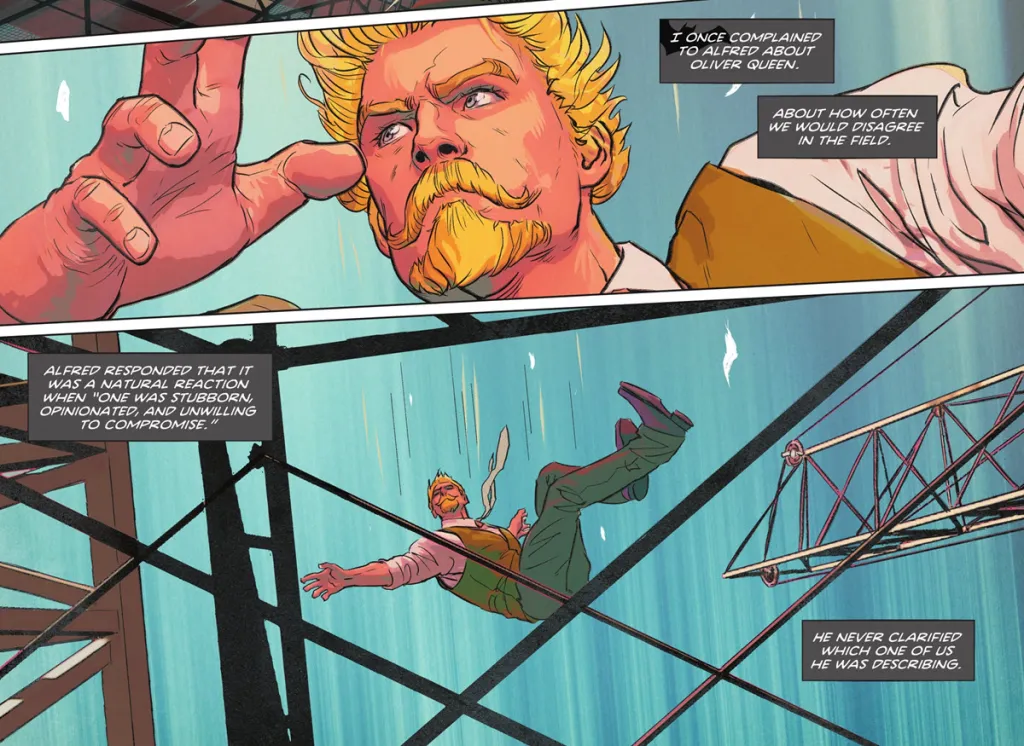 Green Arrow in Freefall in Detective Comics #1109