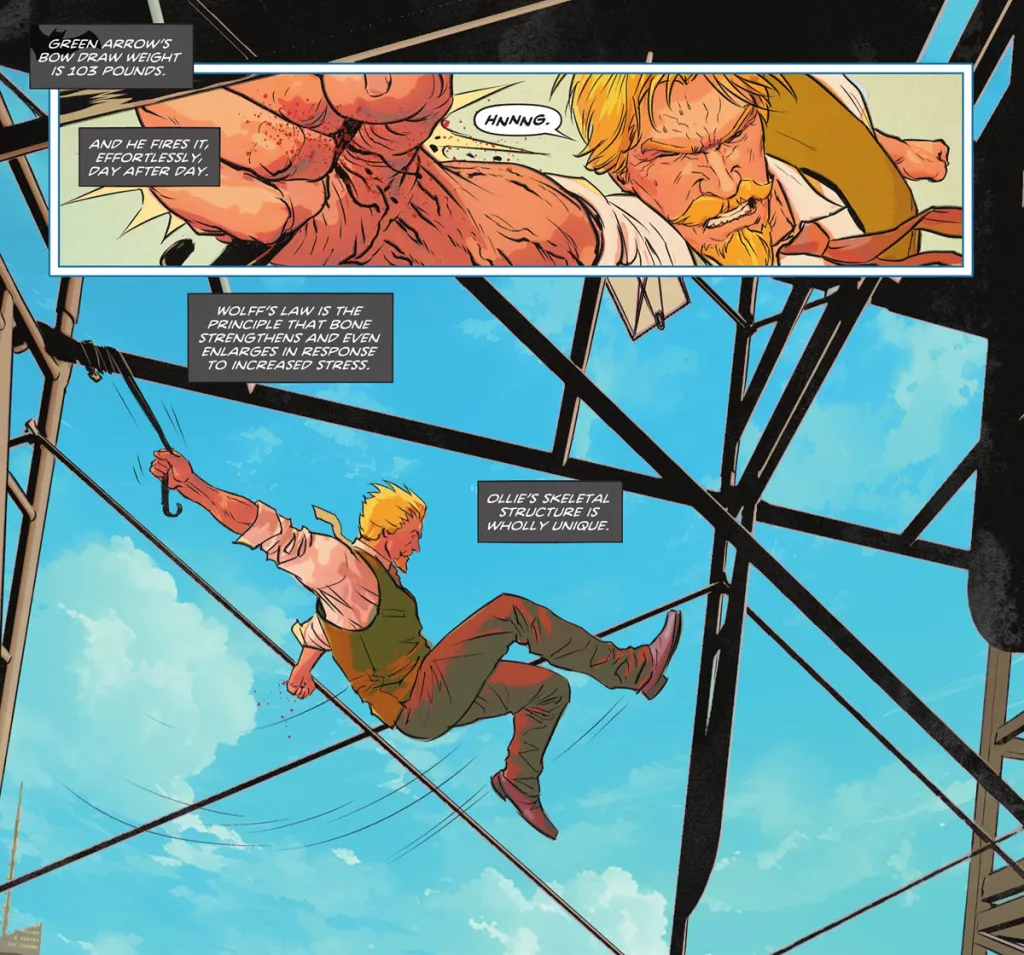 Green Arrow saves himself in Detective Comics #1109