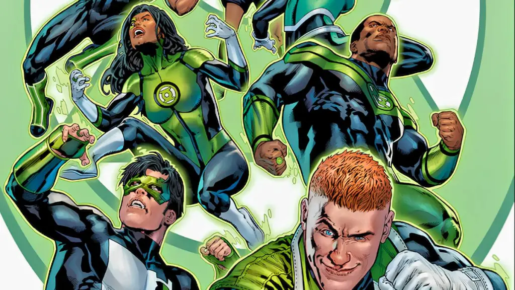 Green Lantern DC Orange Effigy