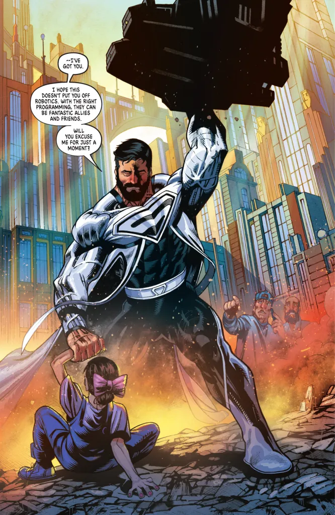 Jor-El saves Lois Lane in Superman Father of Tomorrow #1