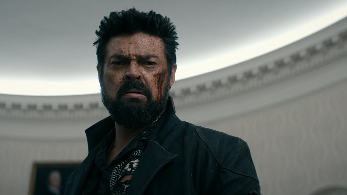 Karl Urban as Billy Butcher in The Boys series finale
