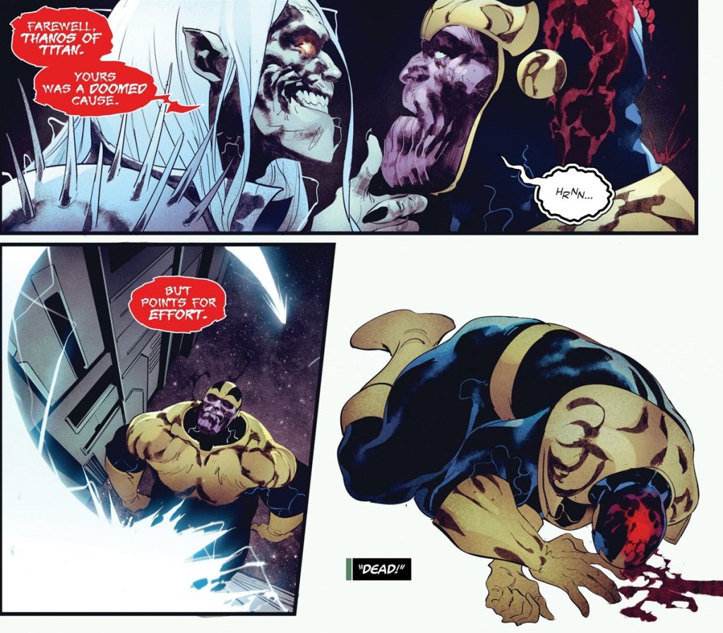 Knull kills Thanos in Knull #5
