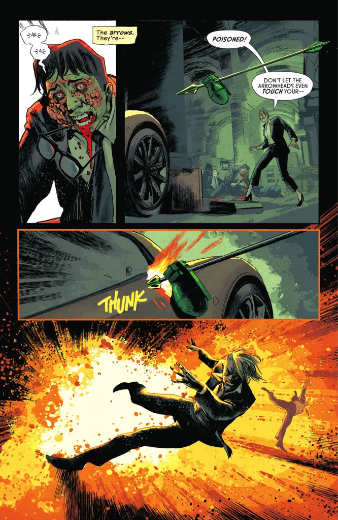 Longbow Killer Strikes in Absolute Green Arrow #1