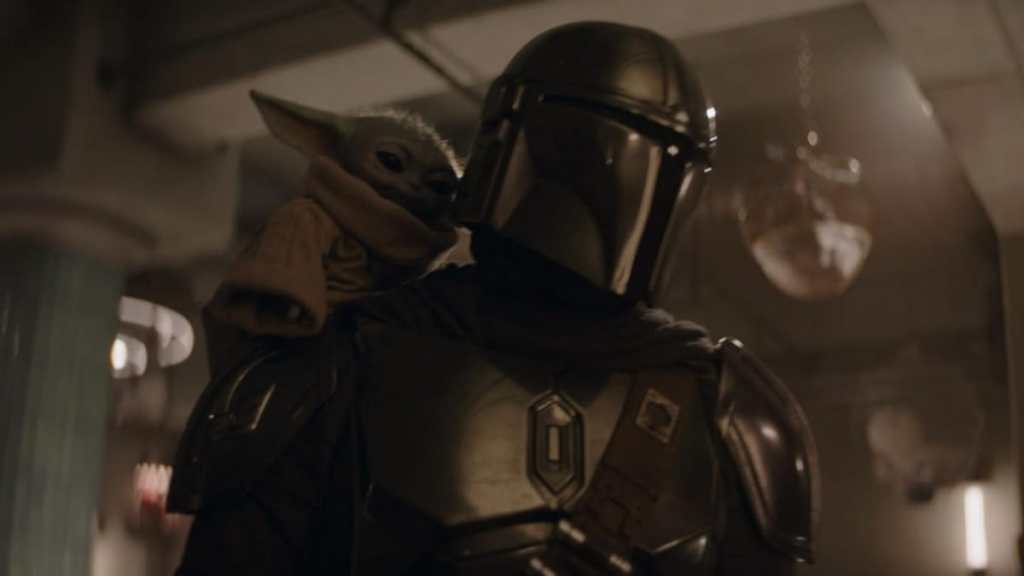 Mando in The Mandalorian and Grogu.