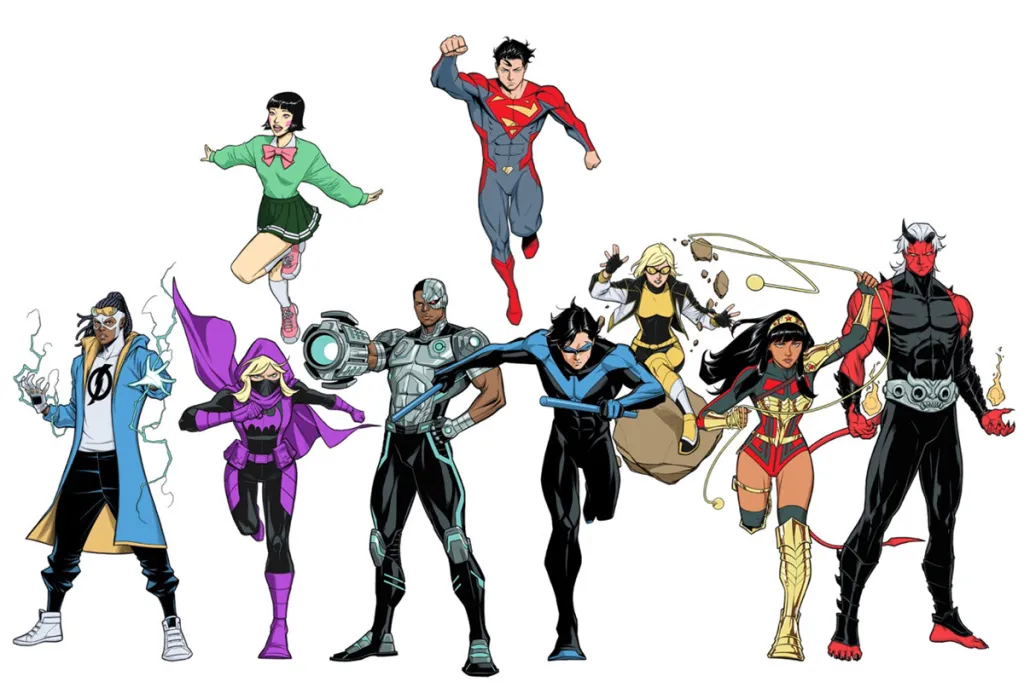 New Titans #38 promo art by Sami Basri