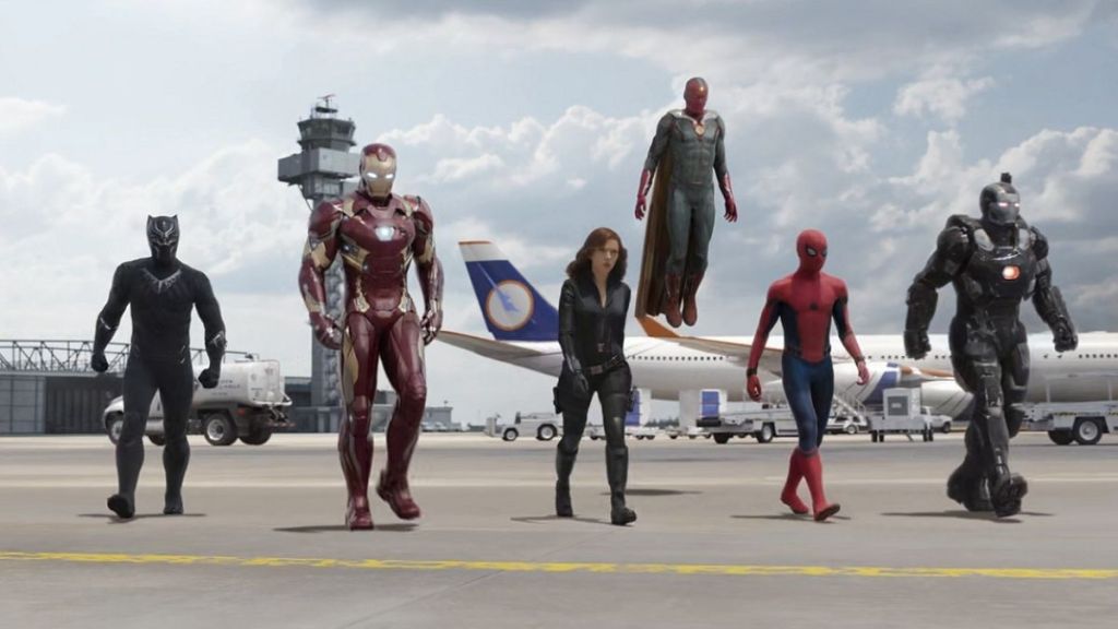 Pro-Registration Side in Marvel Studio's Captain America Civl War