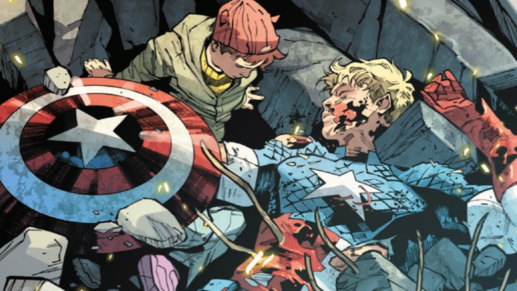 The Death of Steve Rogers in Captain America #11