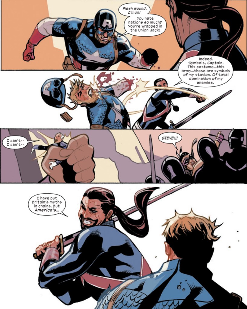 The Death of Steve Rogers in Ultimate Endgame #4