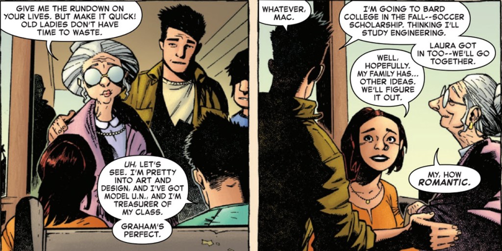 Torment as a teeenager in Spider-Man Venom Death Spiral finale