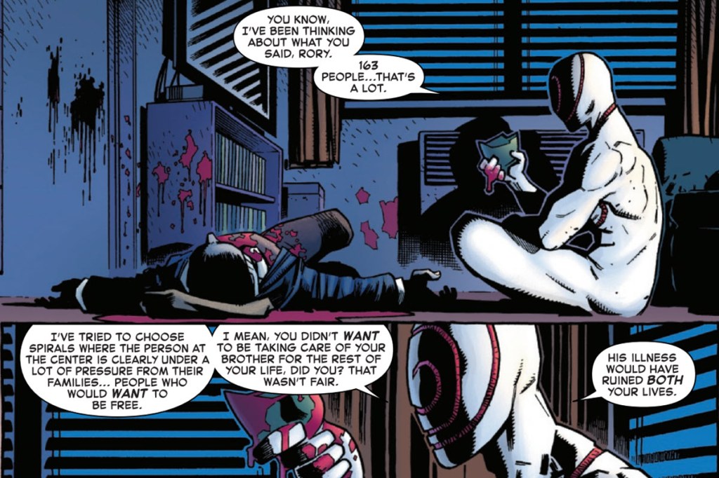 Torment considers his sanity in Spider-Man Venom Death Spiral finale