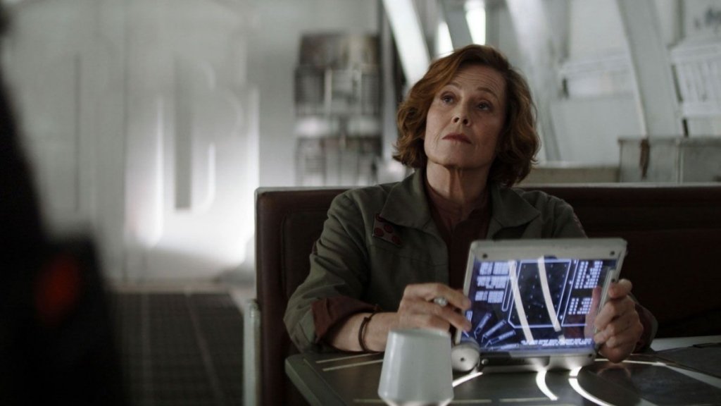 Sigourney Weaver in The Mandalorian and Grogu