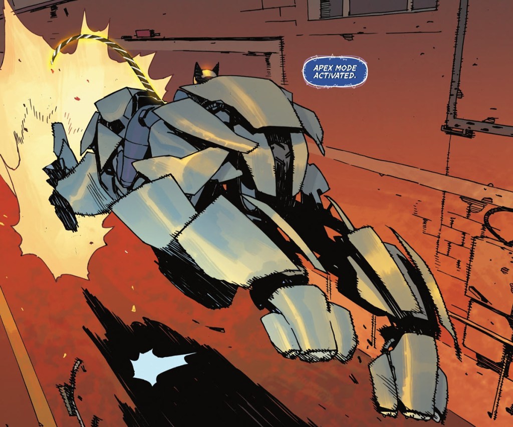 Absolute Catwoman on The Wildcat as it transforms