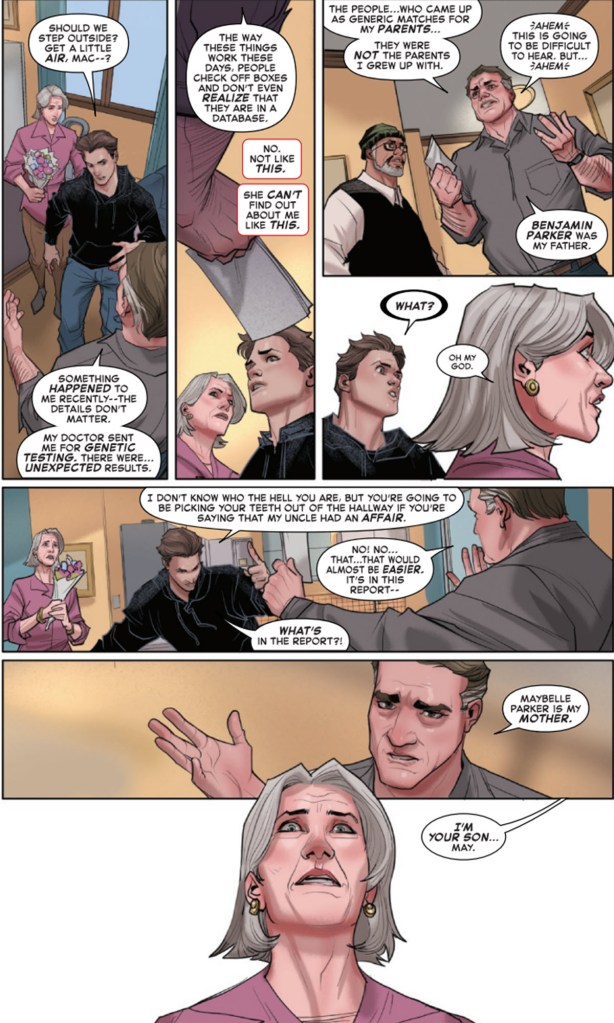 Aunt May meets long lost son in Amazing Spider-Man #30
