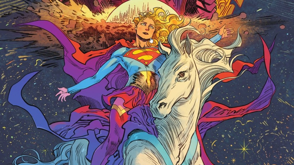 Comet the Super-Horse on Supergirl Woman of Tomorrow #6 Cover