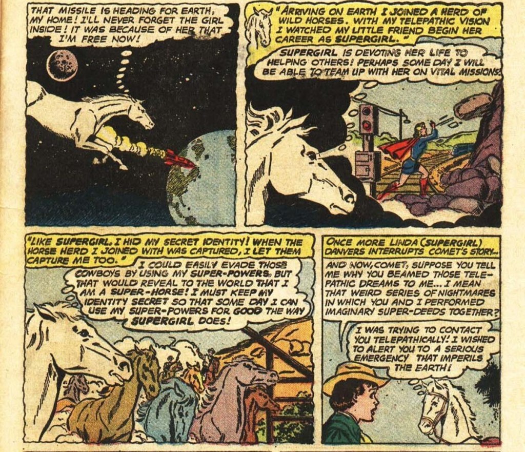 Comet the Super-Horse revealed in Action Comics #293