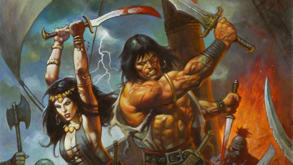 Conan and Belit by Alex Horley