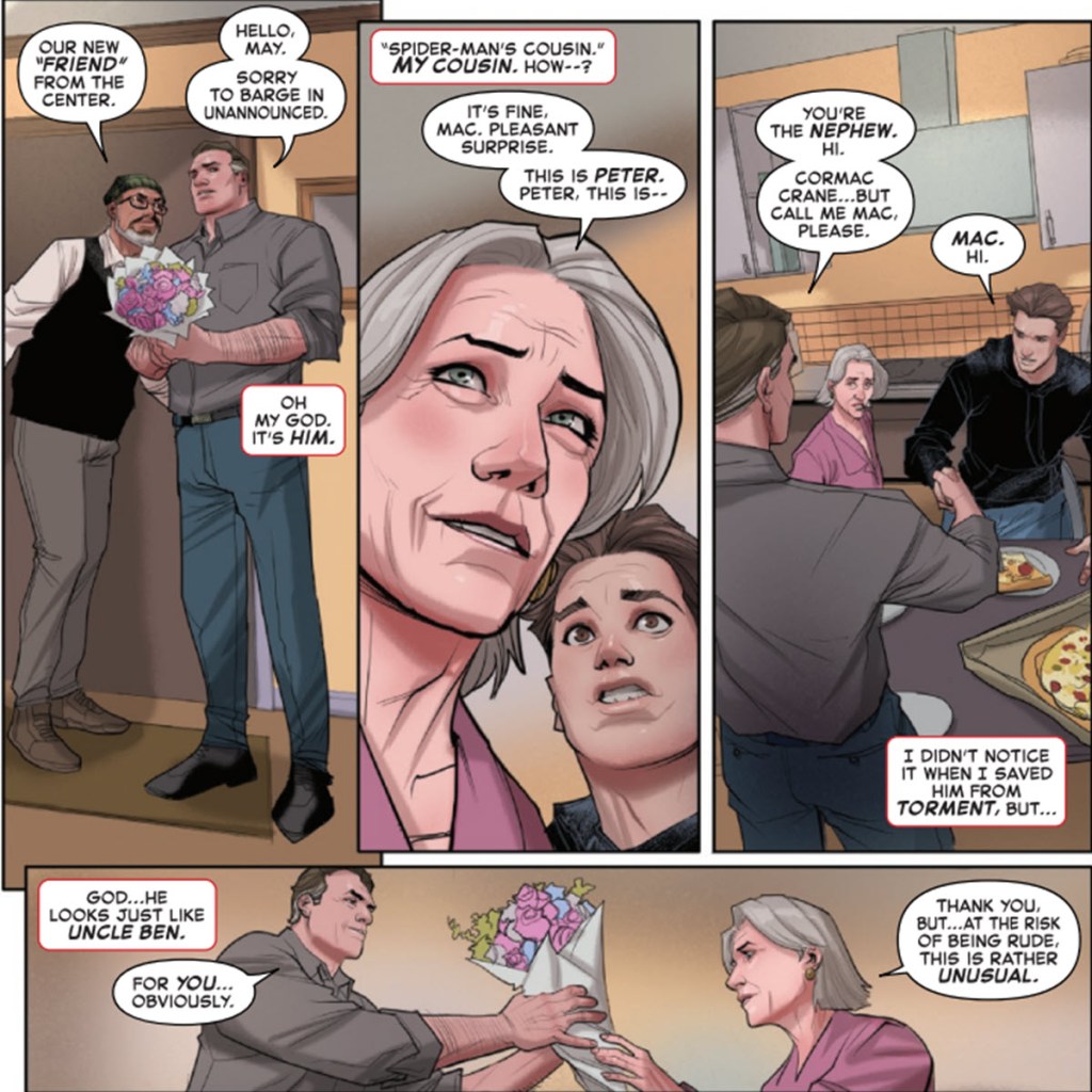 Cormac Crane meets Peter Parker in Amazing Spider-Man #30