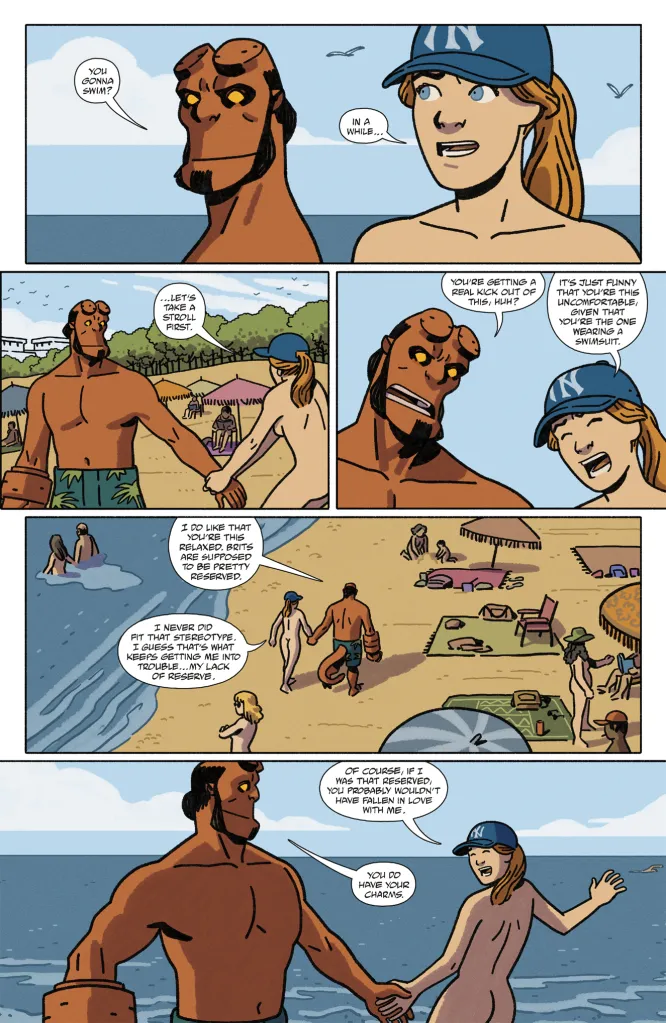 Hellboy Visits a Nude Beach, Embarks on a New Paranormal Adventure | Exclusive Previews