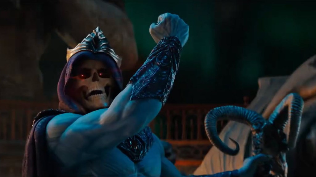 Jared Leto as Skeletor in Masters of The Universe after no one laughs with him