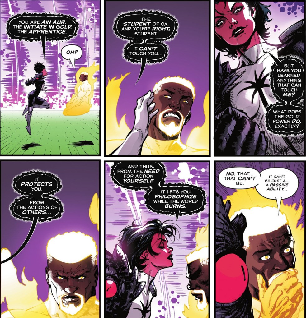 John Stewart faces Blackstar in Absolute Green Lantern #15