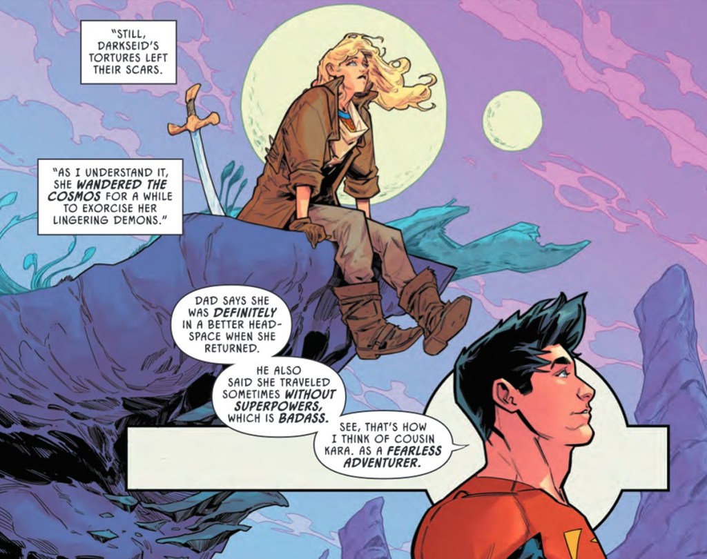 Jon Kent references Supergirl Woman of Tomorrow in Summer of Supergirl Special 1