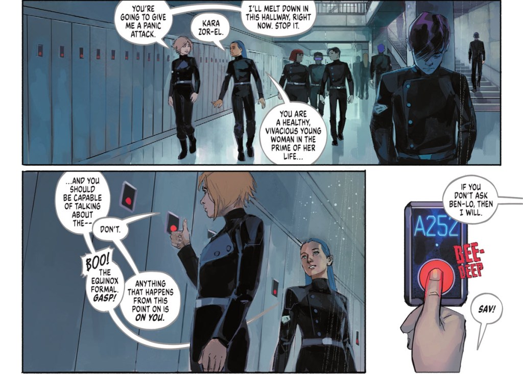 Kara Zor-El chats with friend in Supergirl Survive #1