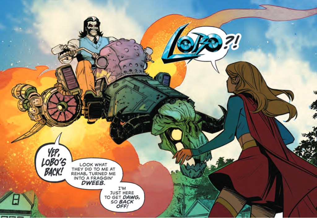 Lobo Reformed in Summer of Supergirl Special #1
