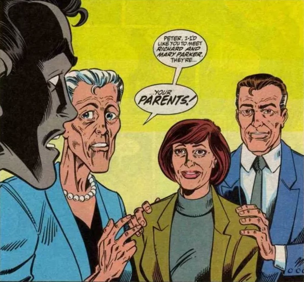 Peter Parker meets his parents in Amazing Spider-Man #365