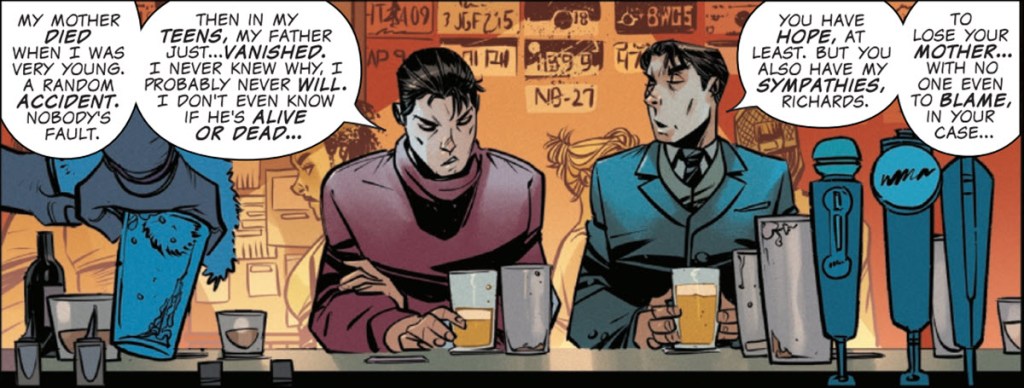 Reed Richards and Doctor Doom bond as college students in Challenges of Doom Mister Fantastic #1