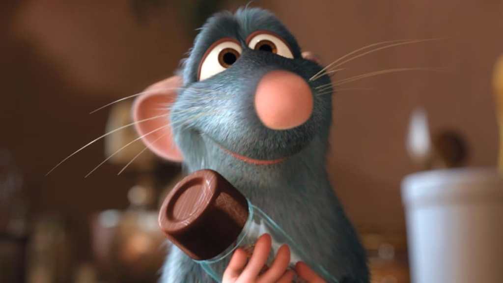 Remy in Ratatouille.