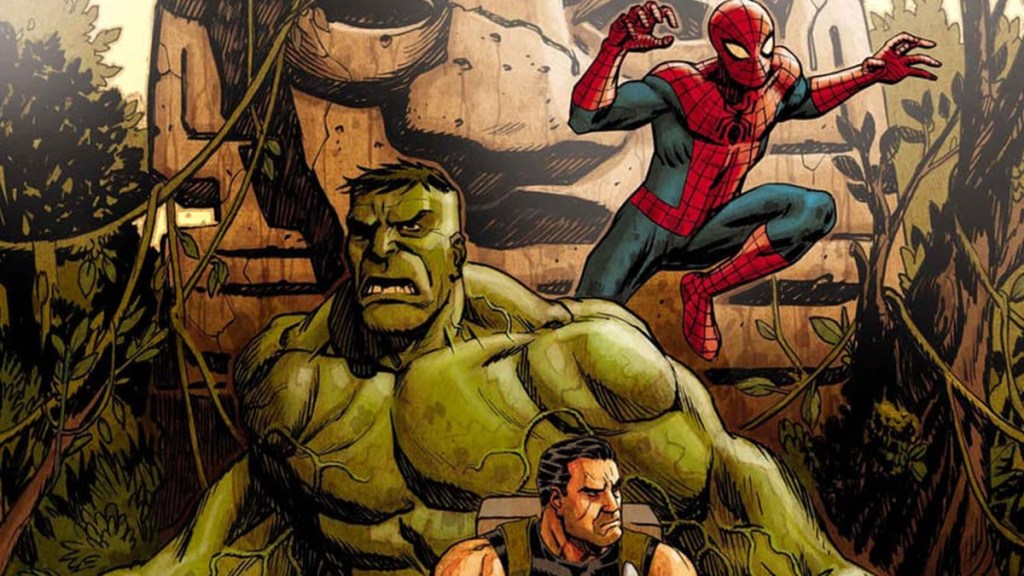 Spider-Man Long Way Home #1 Cover Dave Johnson Cropped