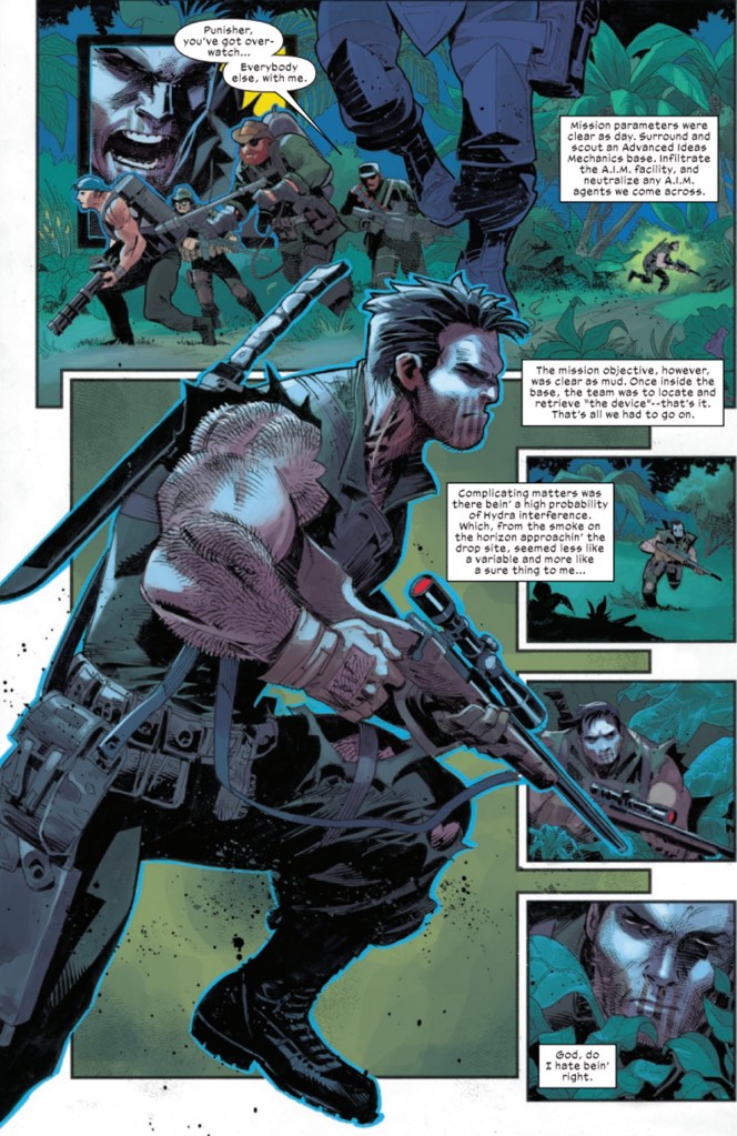 The Punisher in Spider-Man Long Way Home #1