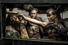 Tom Hardy and Charlize Theron in Mad Max Fury Road