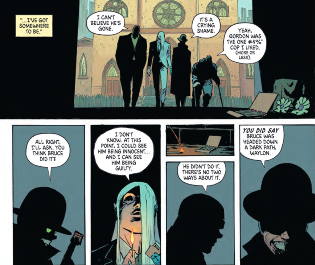 Two-Face Killer Croc Riddler and Penguin in Absolute Batman #21