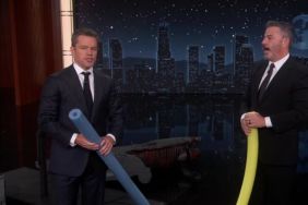 Matt Damon Revives Jimmy Kimmel Feud With Trojan Horse Odyssey Stunt: 'No Takebacks B----’