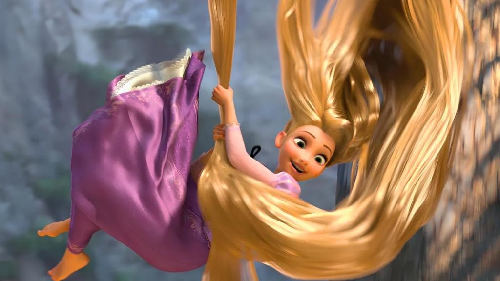 Tangled Live-Action Movie Set Photos Offer First Look at Rapunzel’s Massive Hair, Flynn Rider