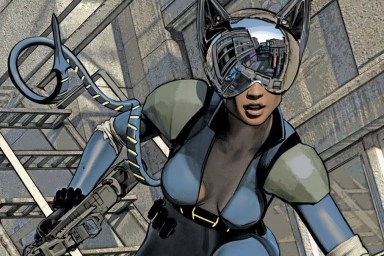 Absolute Catwoman #2 cover by Mike Mayhew